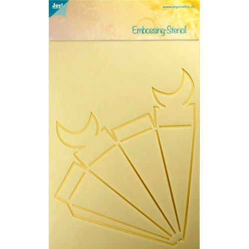 Joy Crafts Template - Triangle box