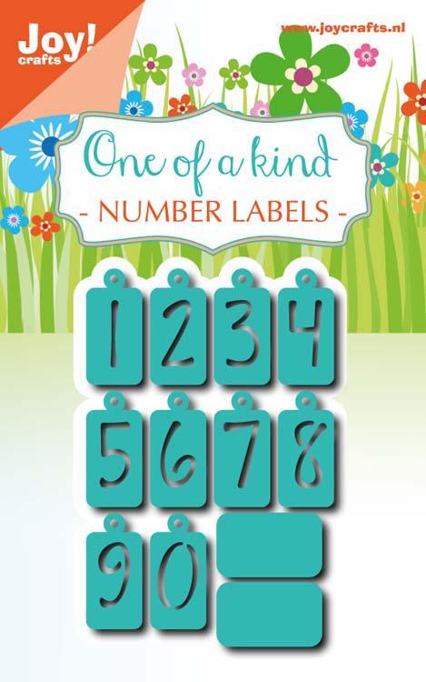 Joy! Craft Die - Number Labels