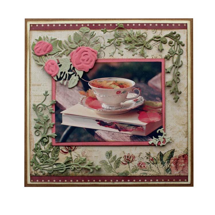 Joy! Crafts Die -  Corner Deco-Twig