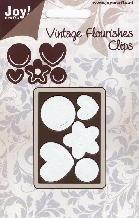 Joy Crafts Cutting die - Vintage flourishes clips