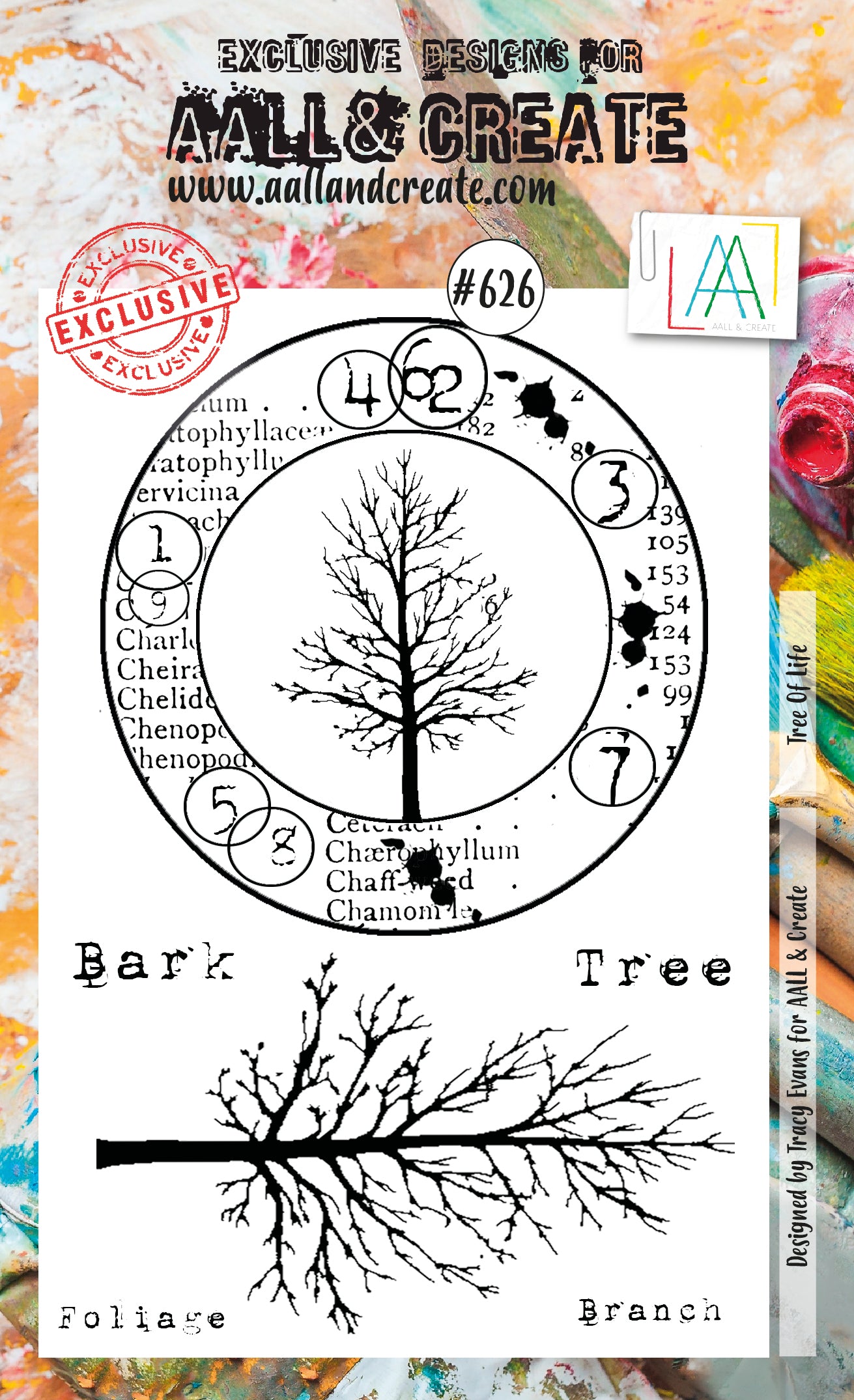 AALL and Create Stamp Set - 626 - Tree Of Life