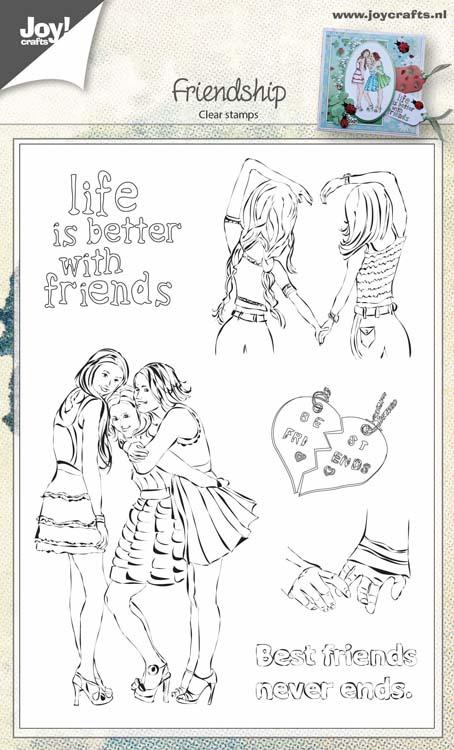 Joy! Craft Clear Stamp - Friendship