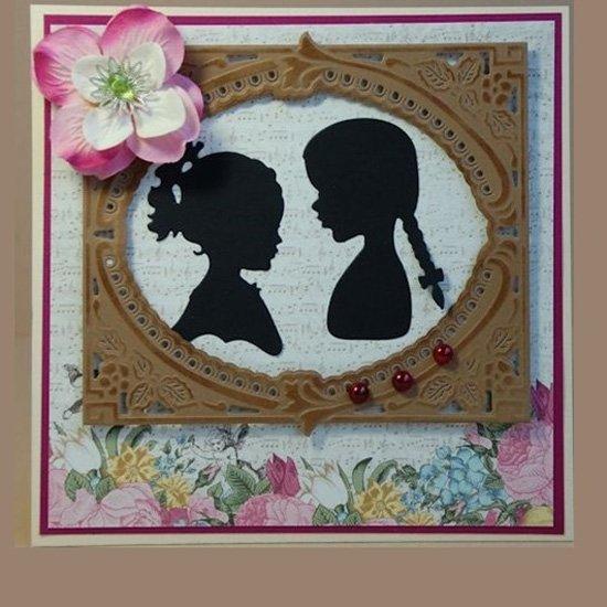 Marianne Design: Creatables Dies - Silhouette Girl With Braids