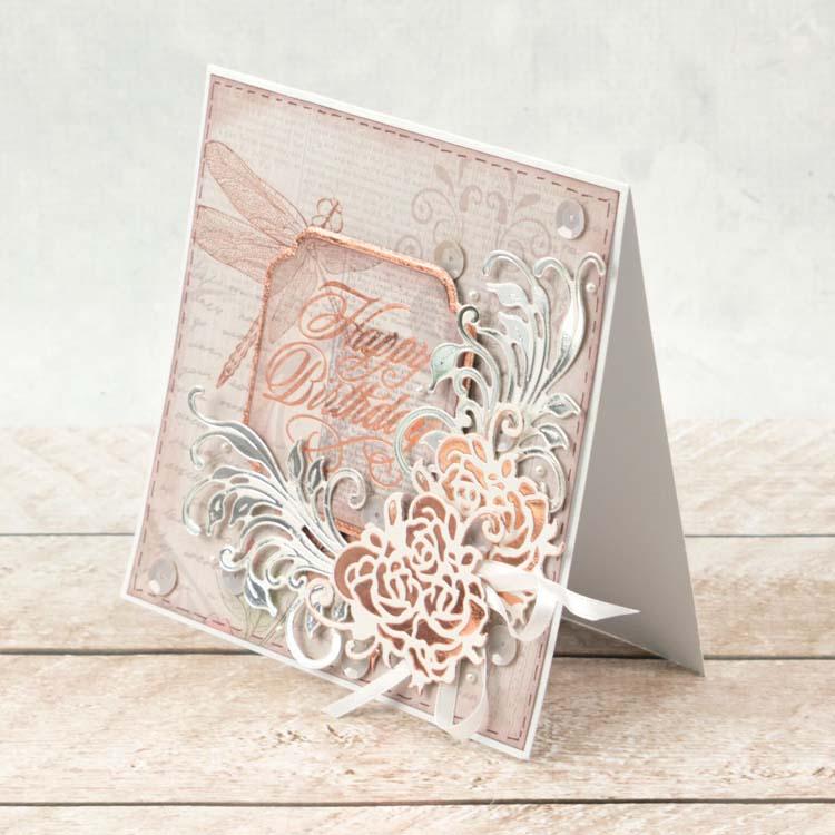 Couture Creations Hotfoil Stamp - Rosy