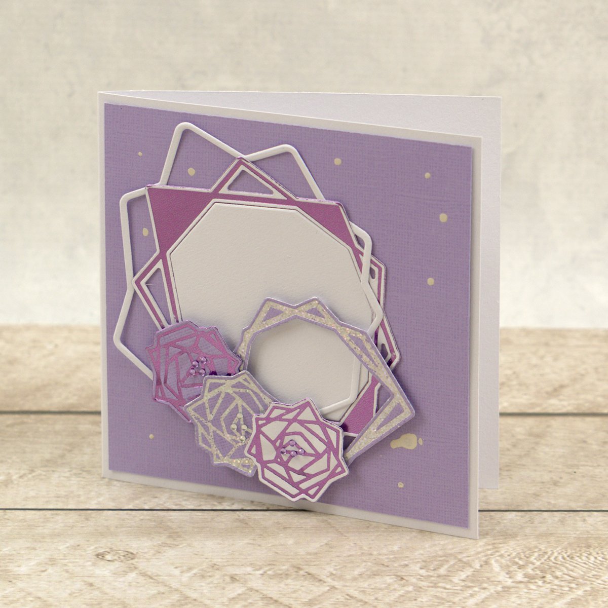 Cut, Foil and Emboss - Framework - Nesting Crystal Set