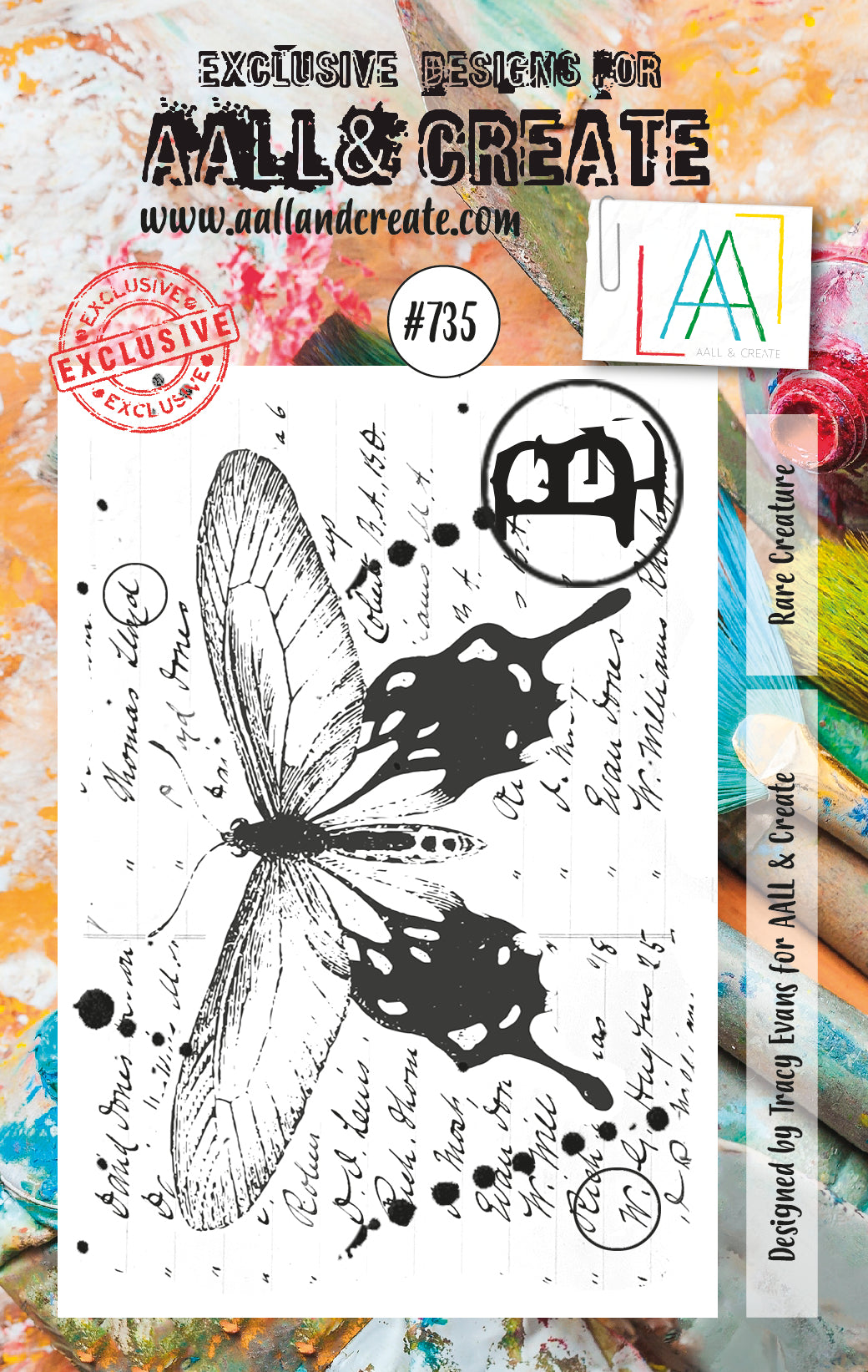 AALL and Create Stamp Set - 735 - Rare Creature