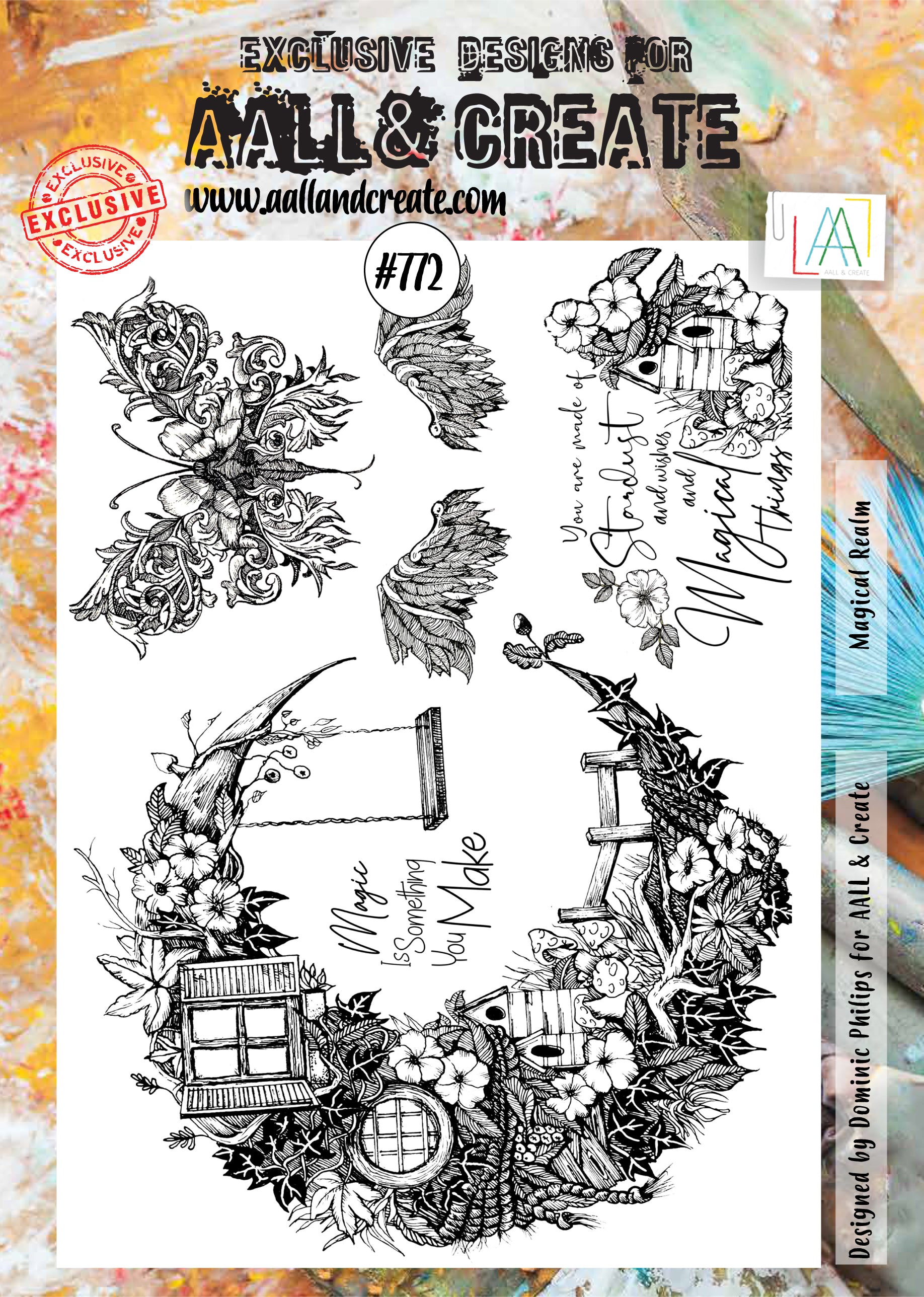 AALL and Create Stamp Set - 772 - Magical Realm
