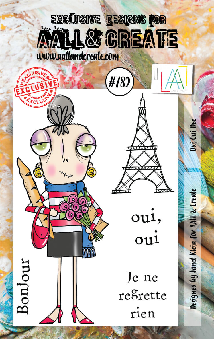 AALL and Create Stamp Set -782 - Oui Oui Dee