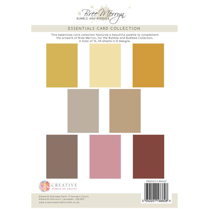 Bree Merryn Bumble & Buddies - Essentials Colour Card