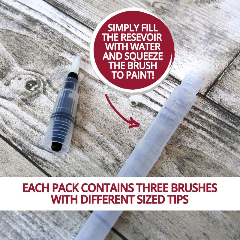 Premier Craft Tools - Waterbrush Trio