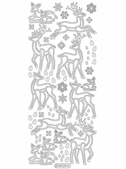 Deco Stickers - Reindeer