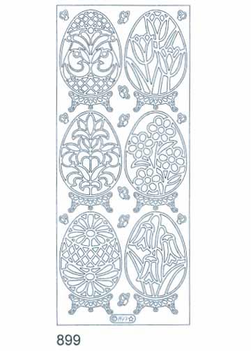 Deco Stickers - Large Egg Design