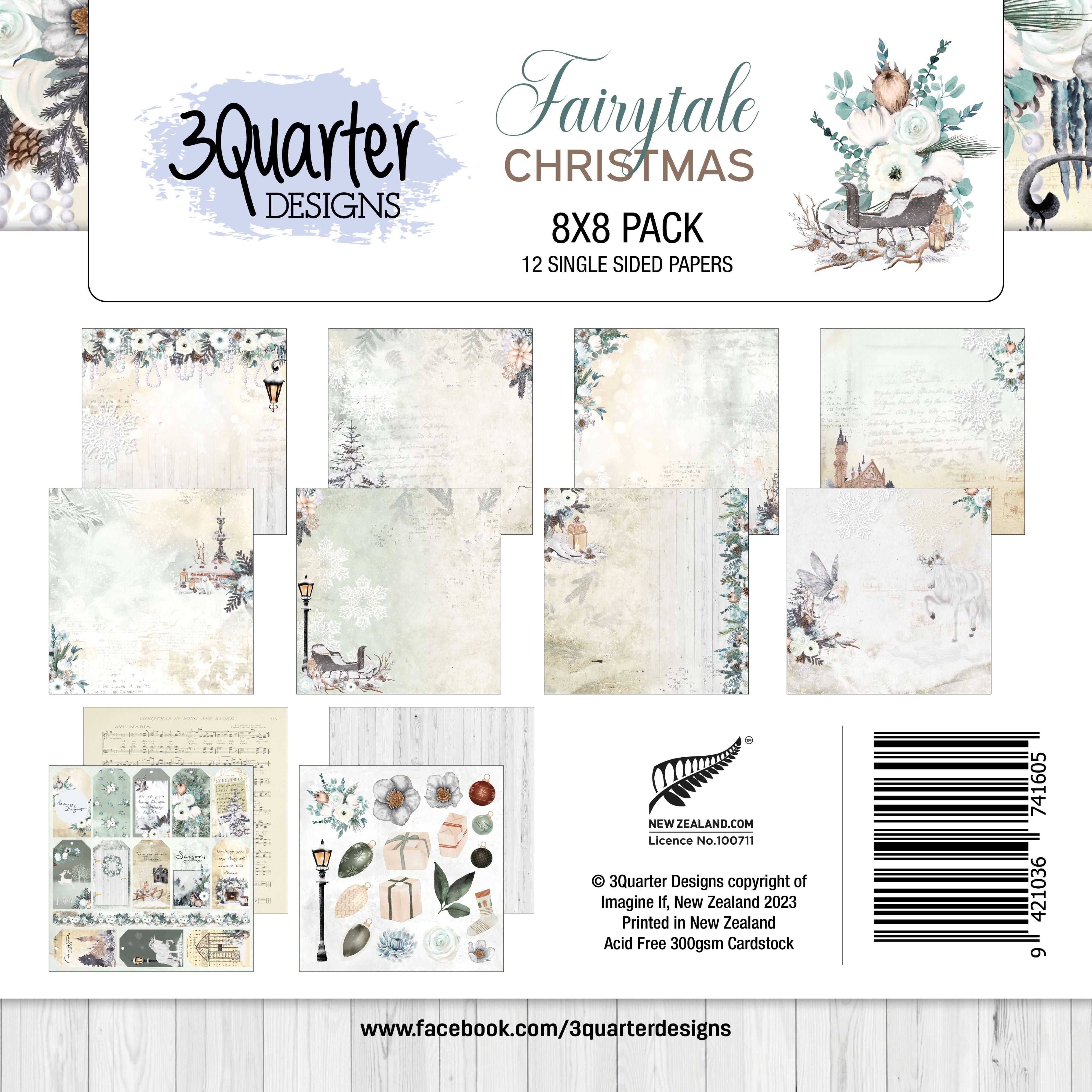 Fairytale Christmas 8x8 pack