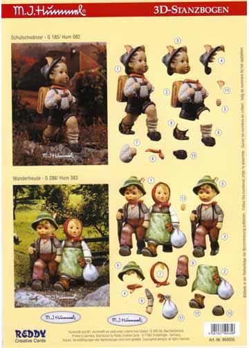 3D Precut Hummel - Children Walking