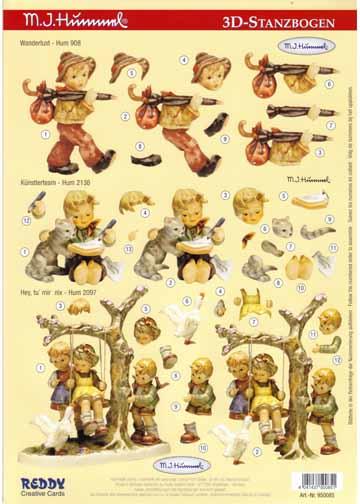 3D Precut Hummel - Children Playing