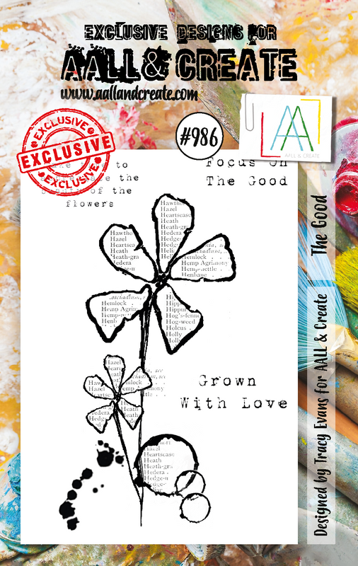 AALL and Create A7 Stamp Set - #986 - The Good