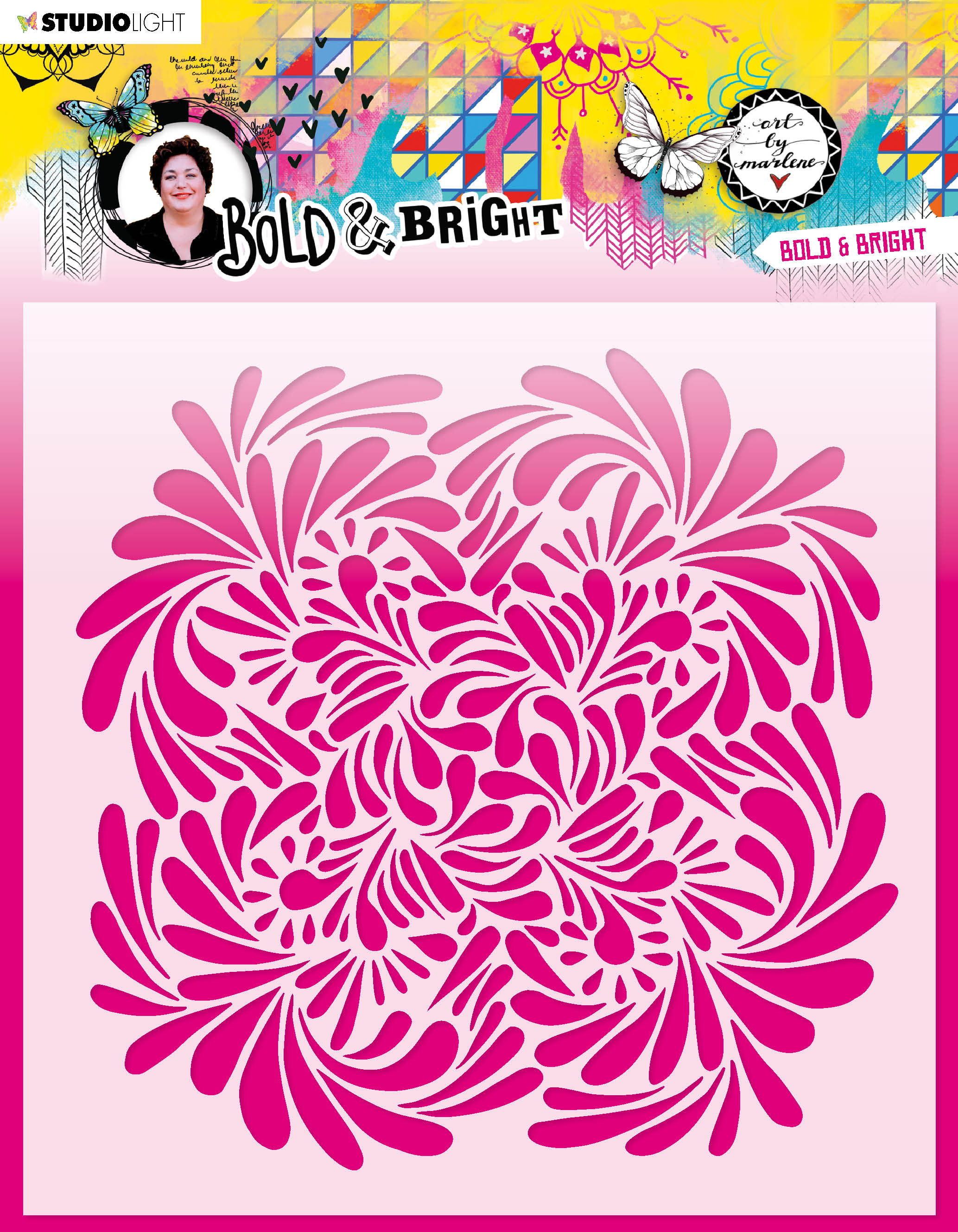 ABM Mask Bold & Bright Bold & Bright 200x200x1mm 1 PC nr.67