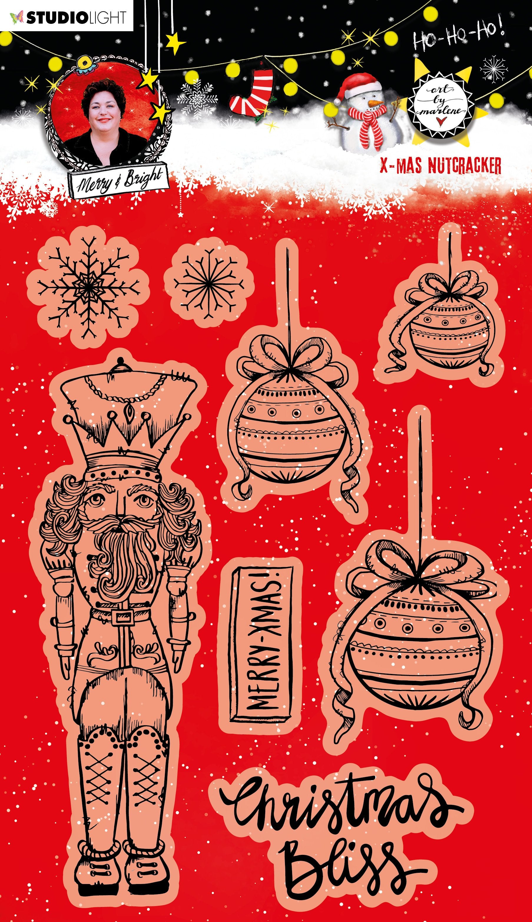 ABM Clear Stamp Christmas Nutcracker Essentials 148x210x1mm 1 PC nr.81