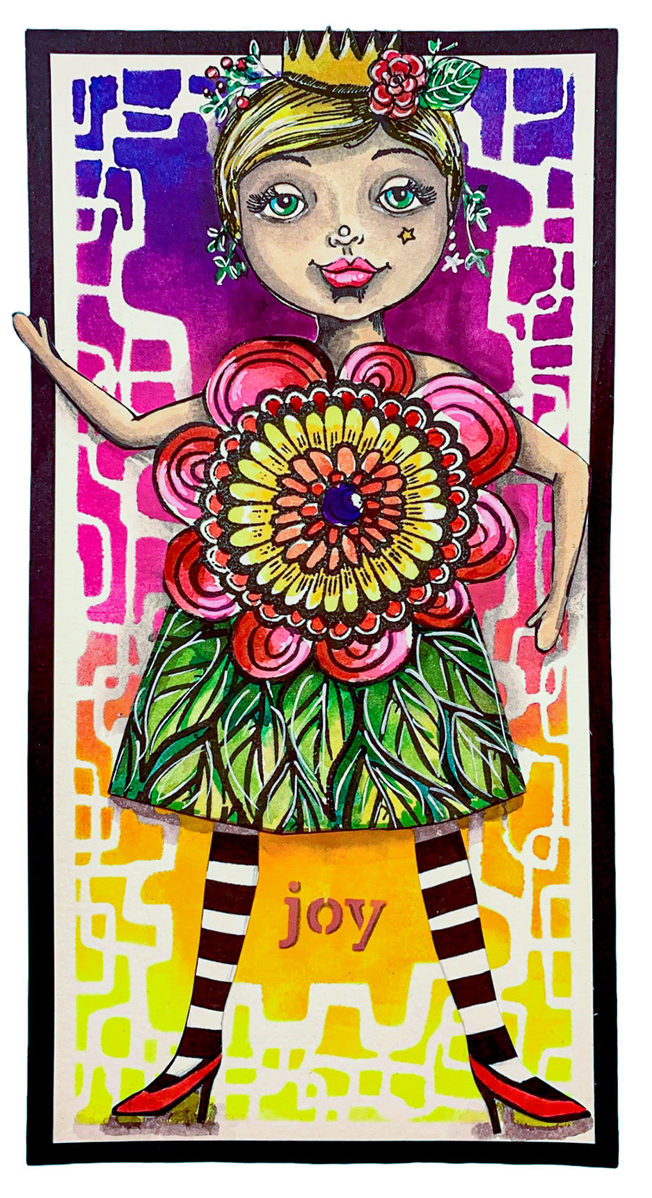 ABM Clear Stamp My Girls Mixed-Up Collection 148x210x3mm 4 PC nr.288