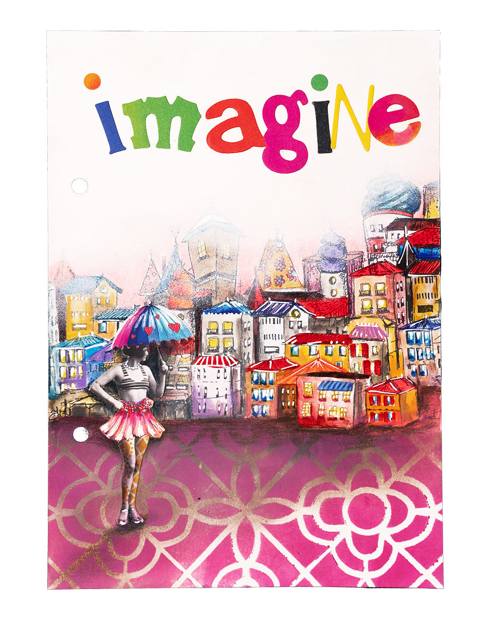 ABM Mask Flower Tile Signature Collection 203.2x203.2x1mm 1 PC nr.209