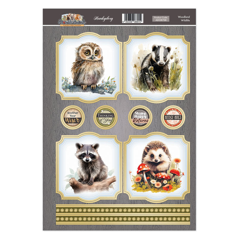 Woodland Wildlife Topper Sheet