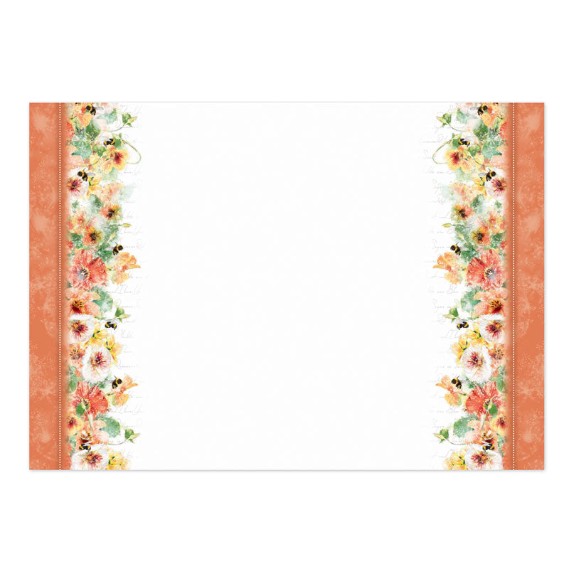 Sunset Flourishes Luxury Topper Set