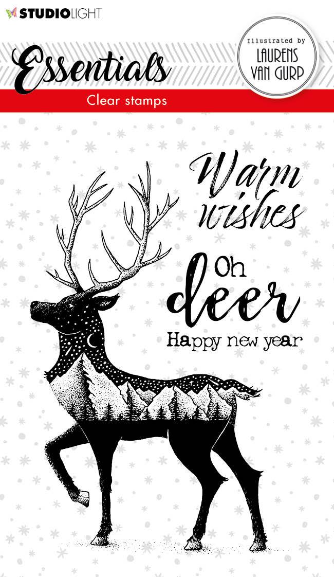 BL Clear Stamp Deer Essentials 105x148mm nr.115