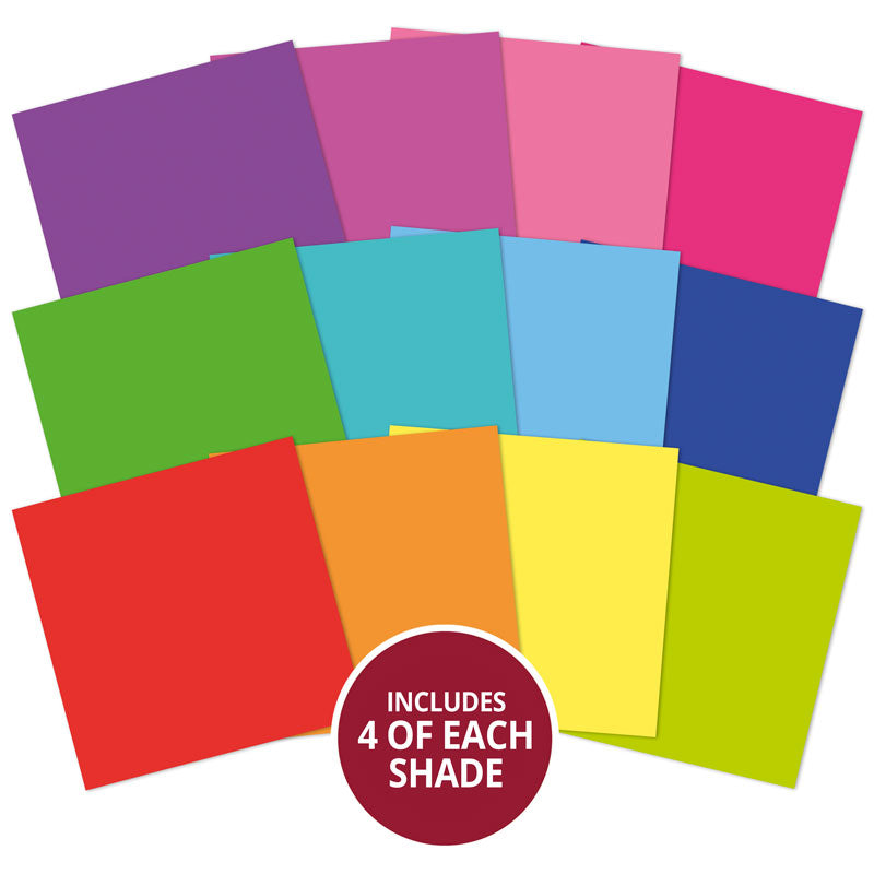 Colour Block Paper Pad - Brights - Silk