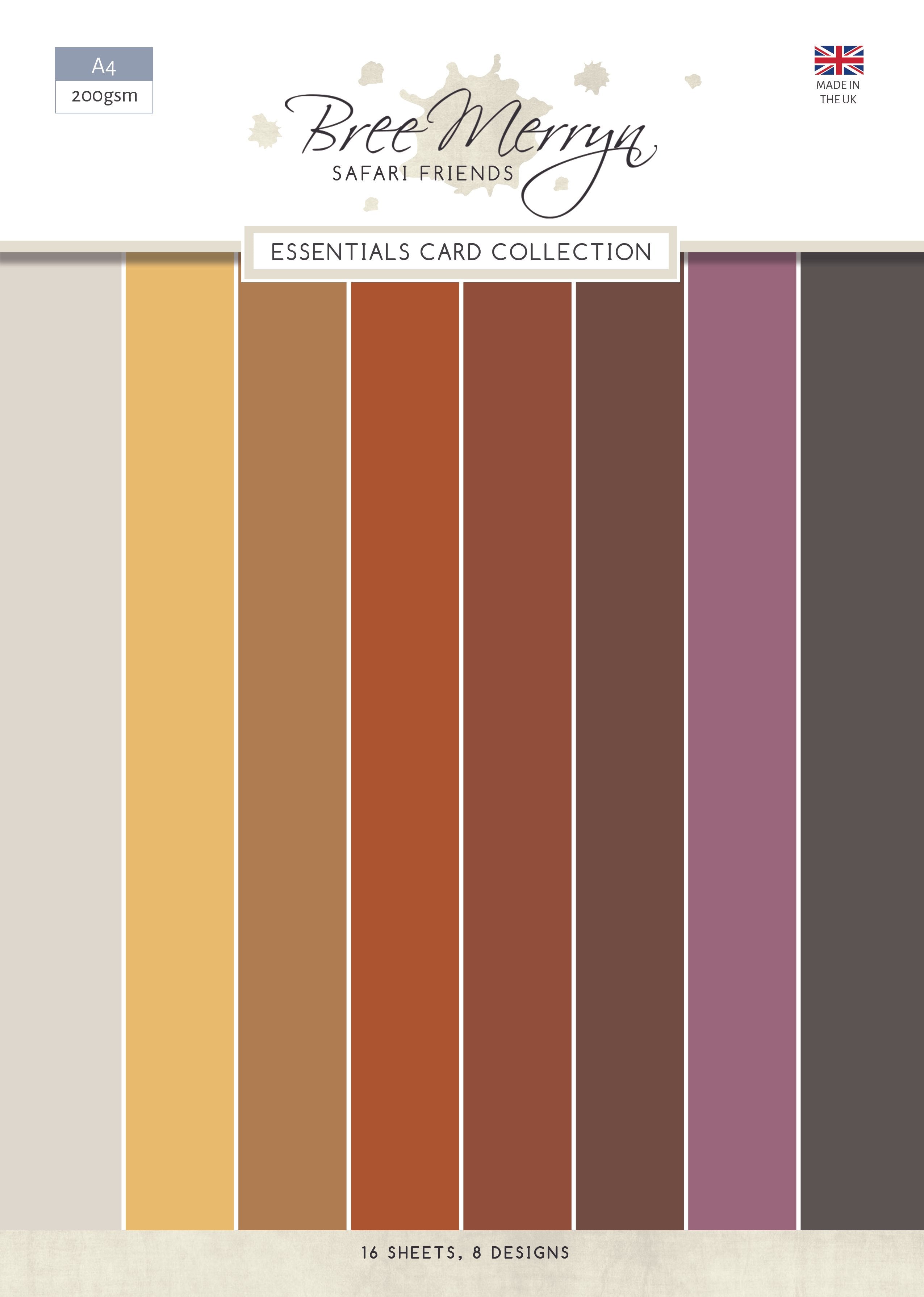 Bree Merryn Safari Friends - Essentials Colour Card