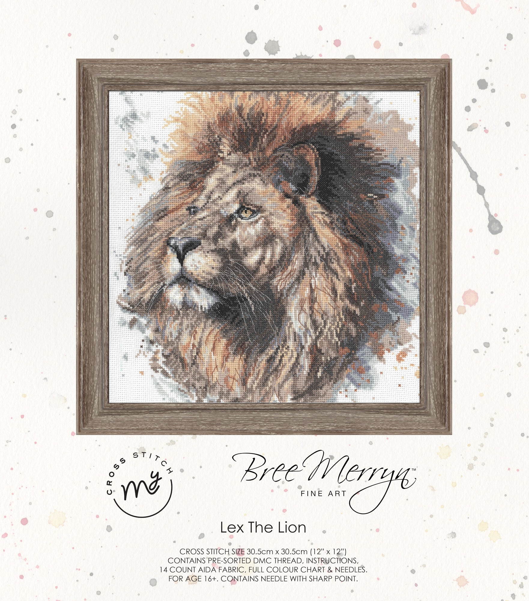 Bree Merryn My Cross Stitch Kit Lex The Lion