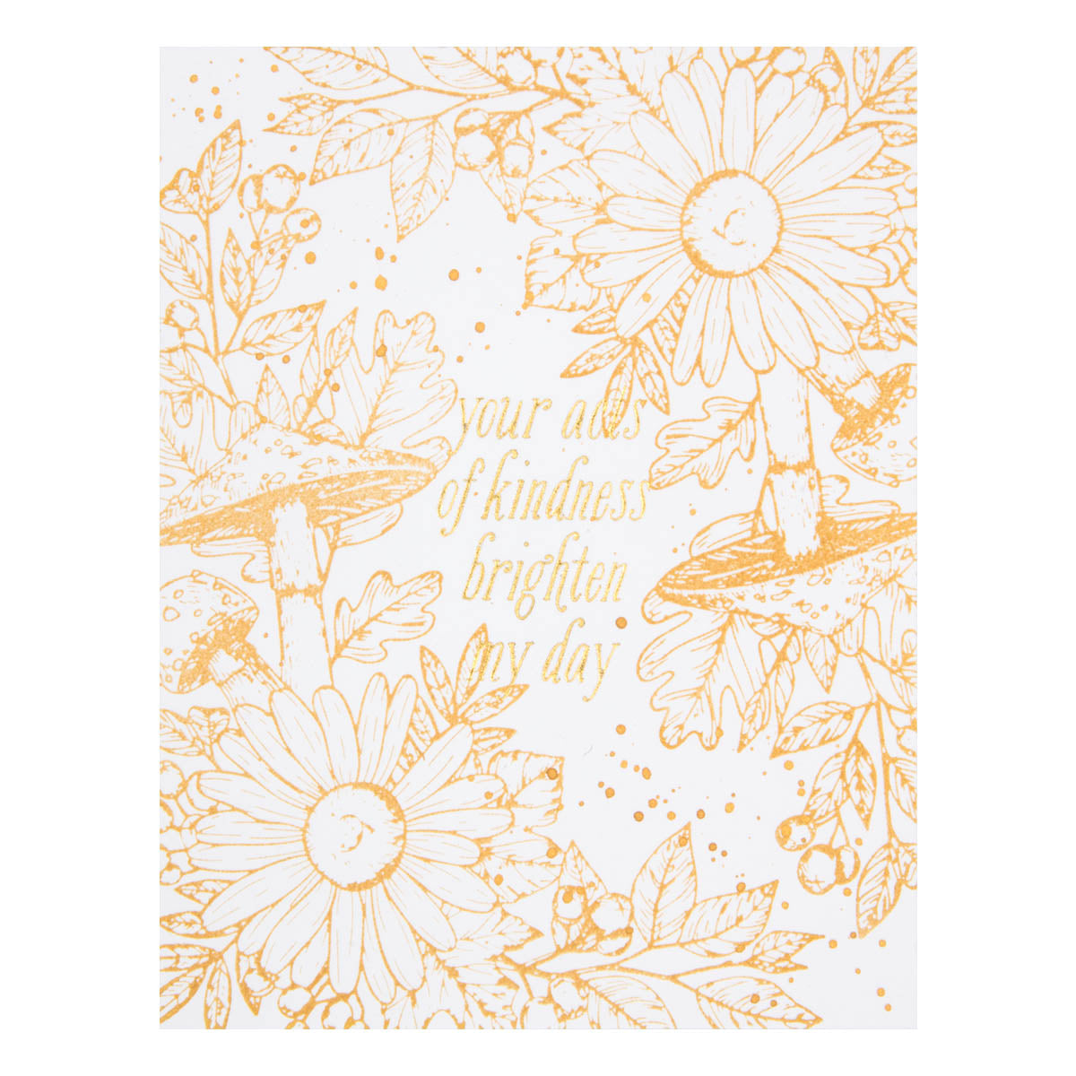 Autumn Floral Corner Press Plate & Die Set from the BetterPress Autumn Collection