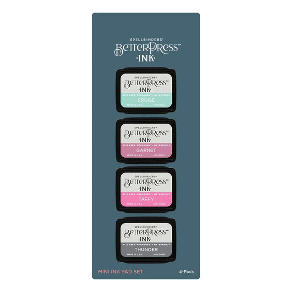 Jet Set BetterPress Ink Mini Set - 4 Pack