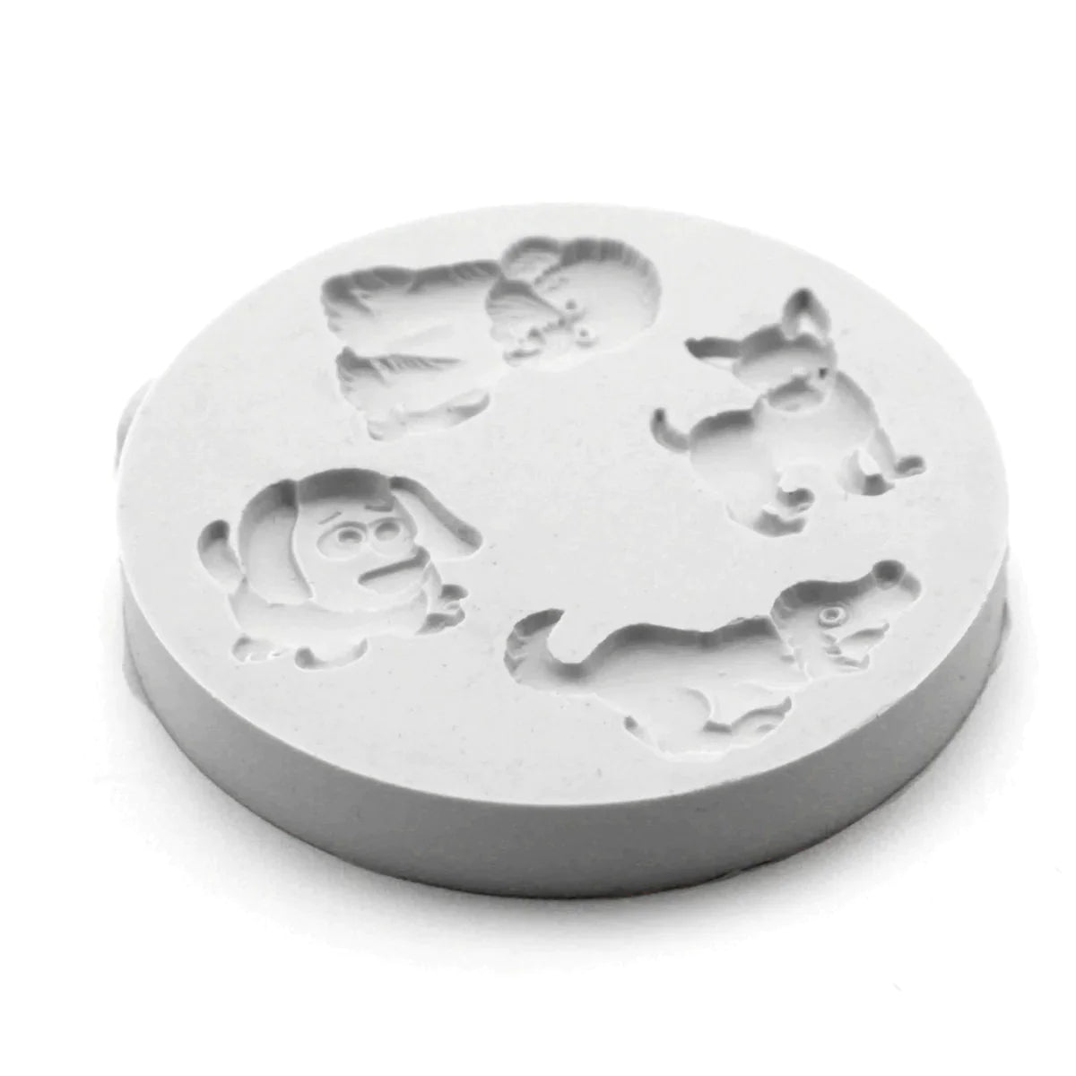 Miniature Puppies Silicone Mould