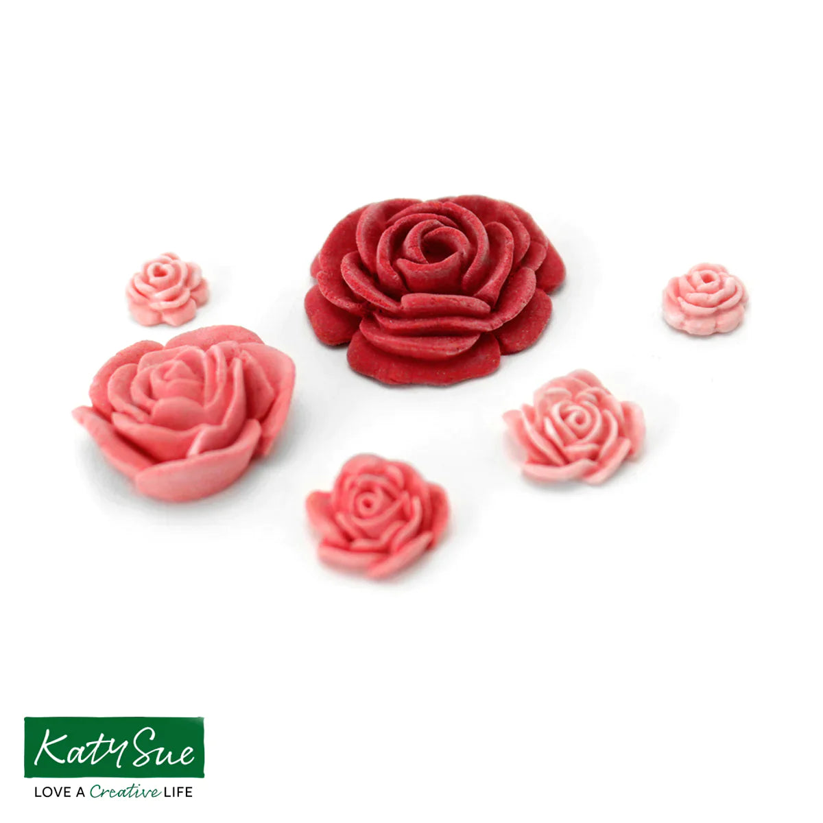 4 in 1 Roses Silicone Mould