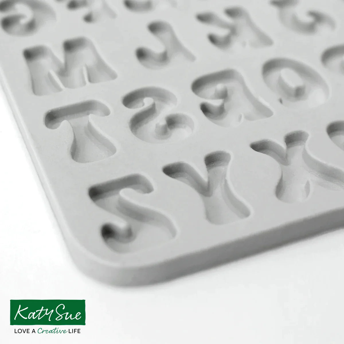 Fun Font Alphabet and Numbers Silicone Mould Set of 2