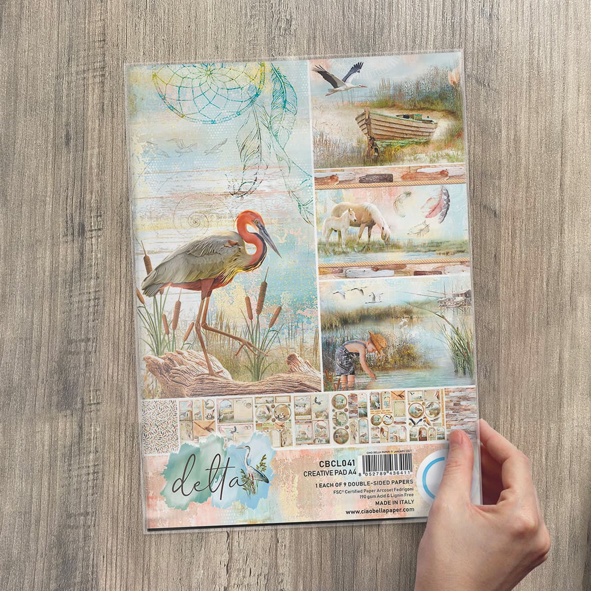 Ciao Bella Delta Creative Pad A4 9/Pkg