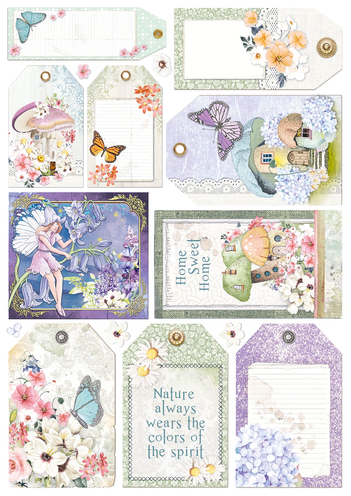 Ciao Bella Enchanted Land Creative Pad A4 9/Pkg