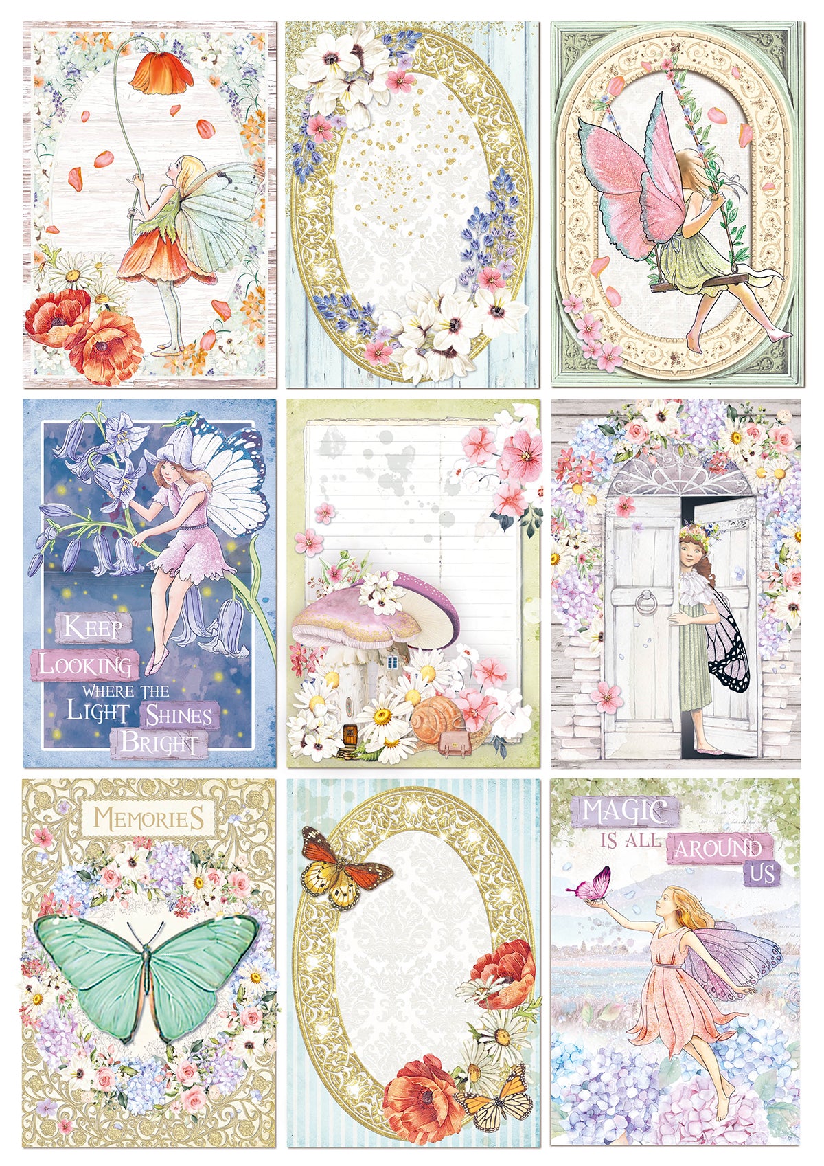 Ciao Bella Enchanted Land Creative Pad A4 9/Pkg