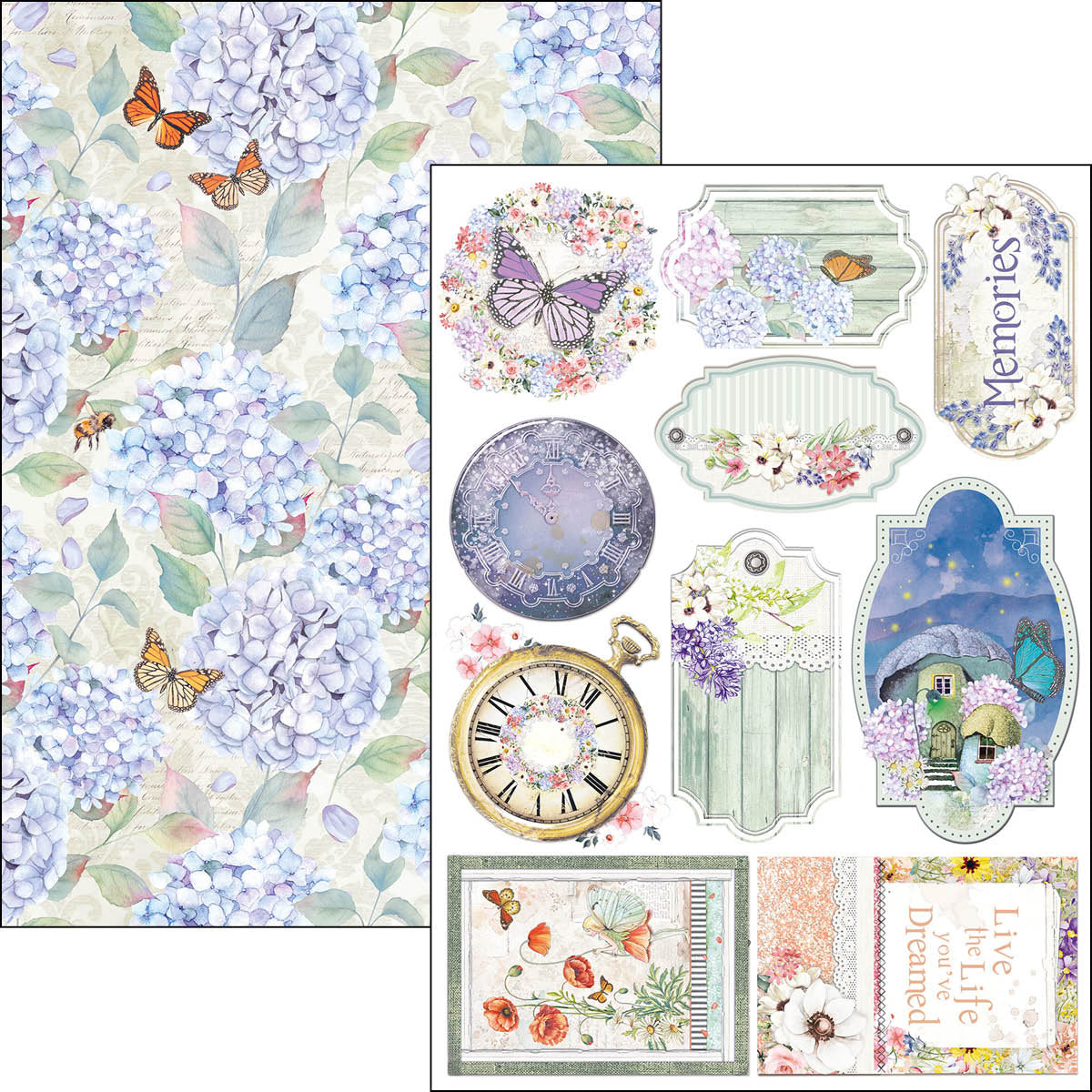 Ciao Bella Enchanted Land Creative Pad A4 9/Pkg