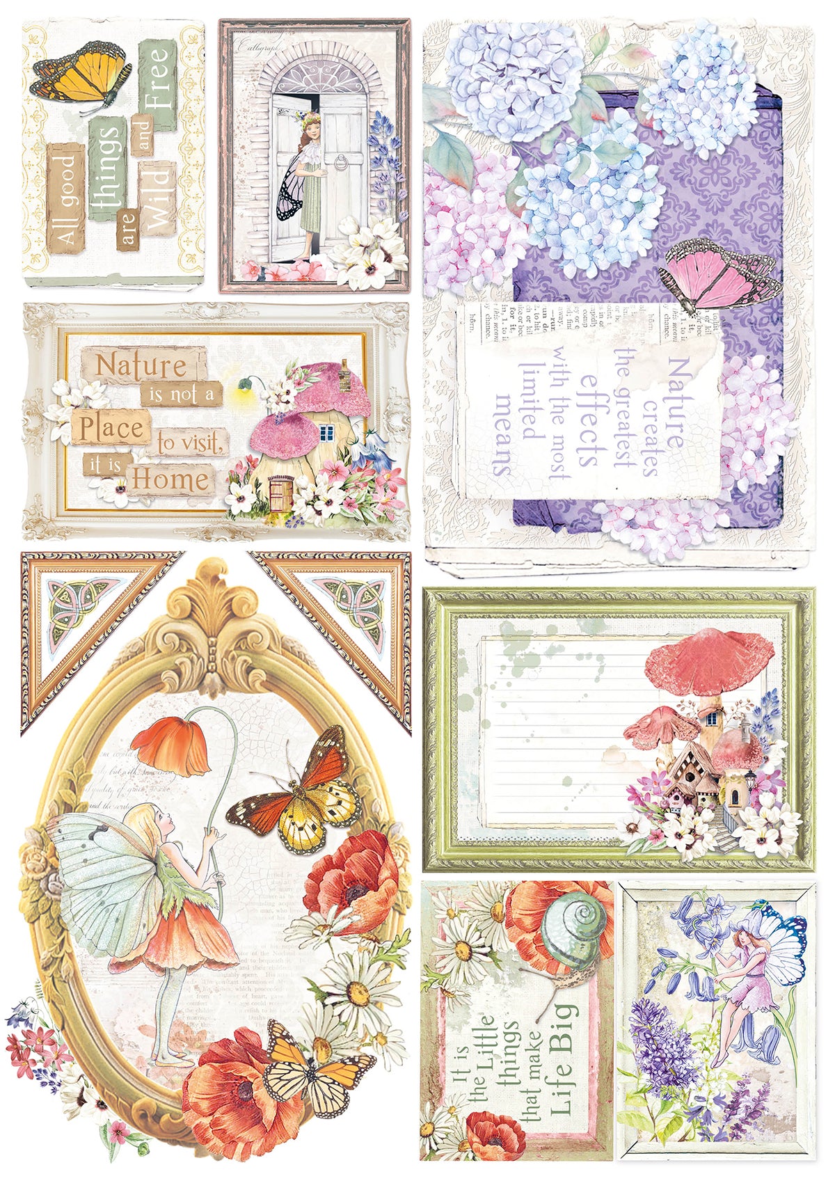 Ciao Bella Enchanted Land Creative Pad A4 9/Pkg