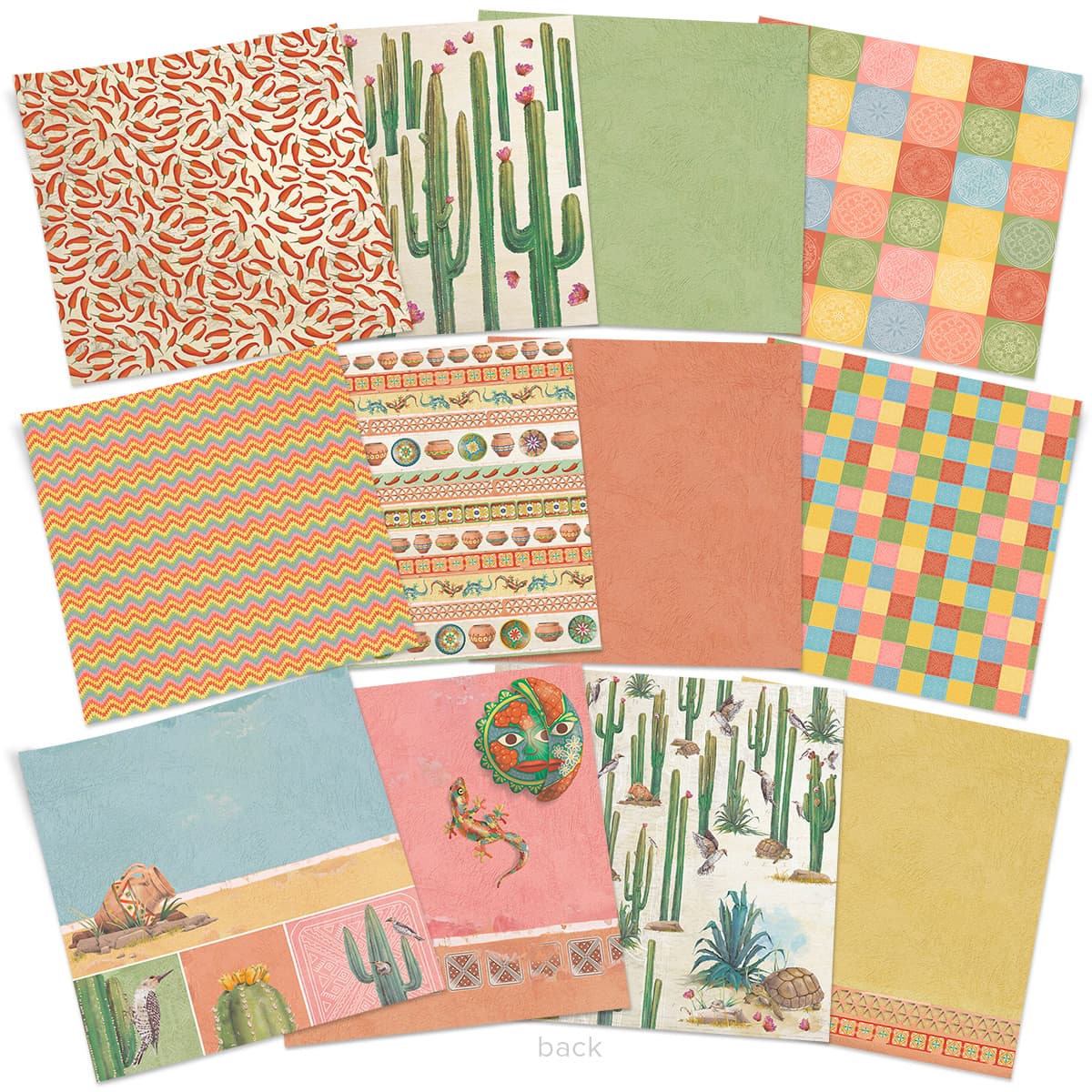 Ciao Bella Sonora Paper Pad 8"x8" 12/Pkg