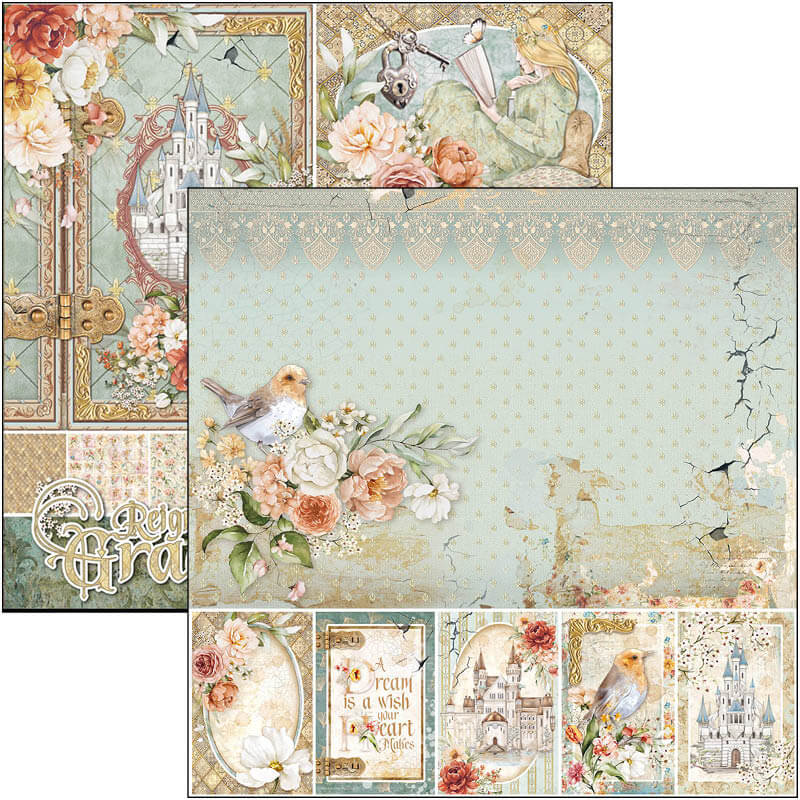 Reign of Grace Pad 8x8 12/Pkg