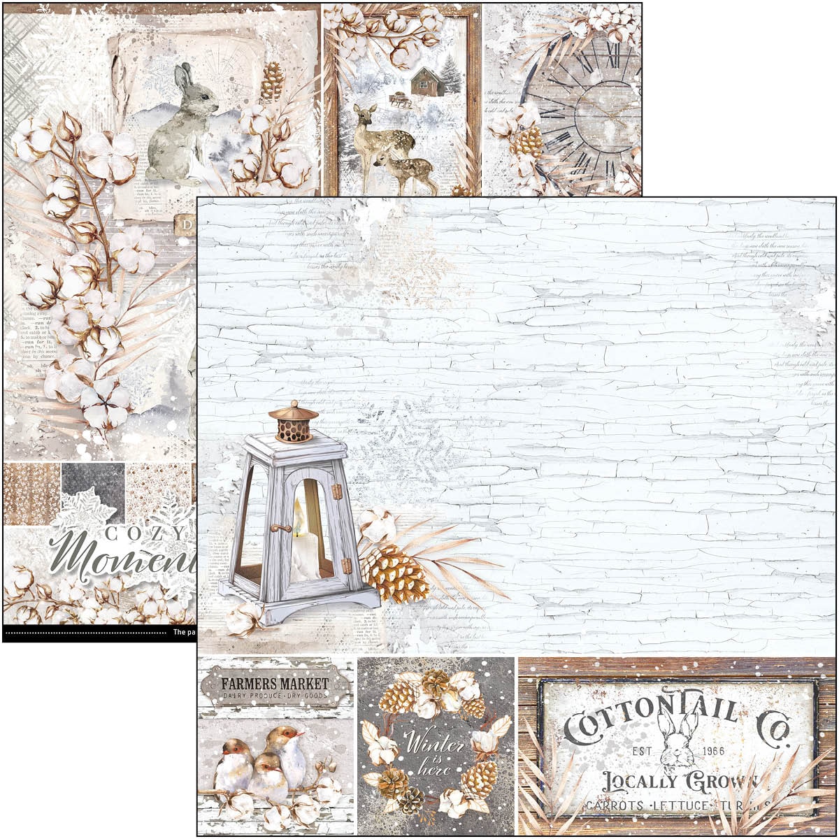 Cozy Moments Pad 12x12 12/Pkg