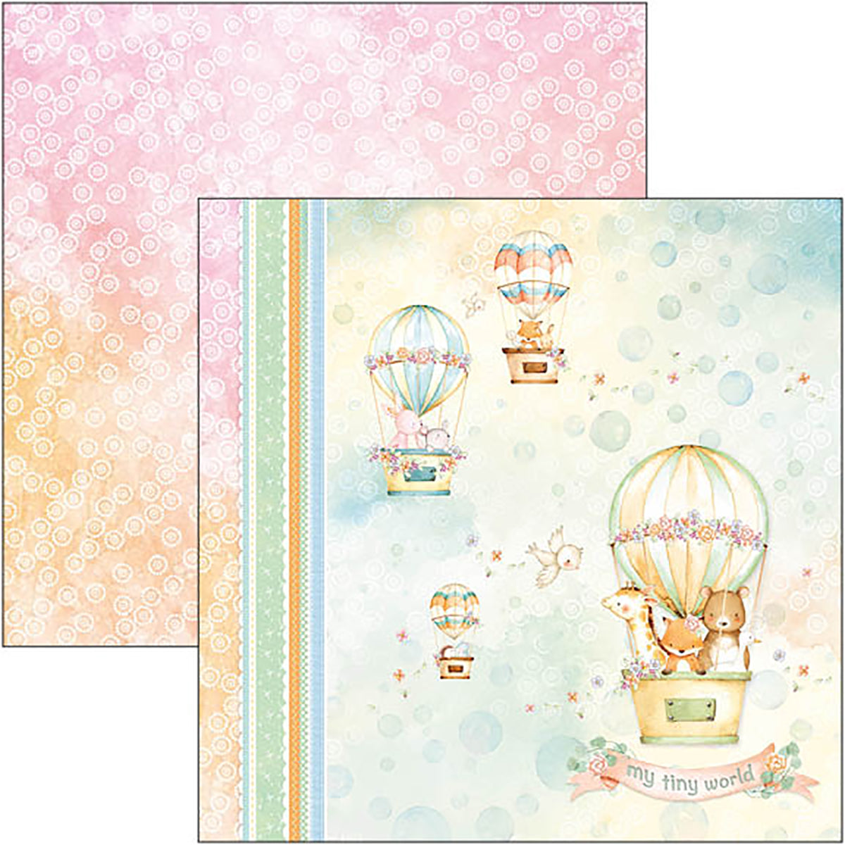 Ciao Bella My Tiny World 12"x12" 12/Pkg