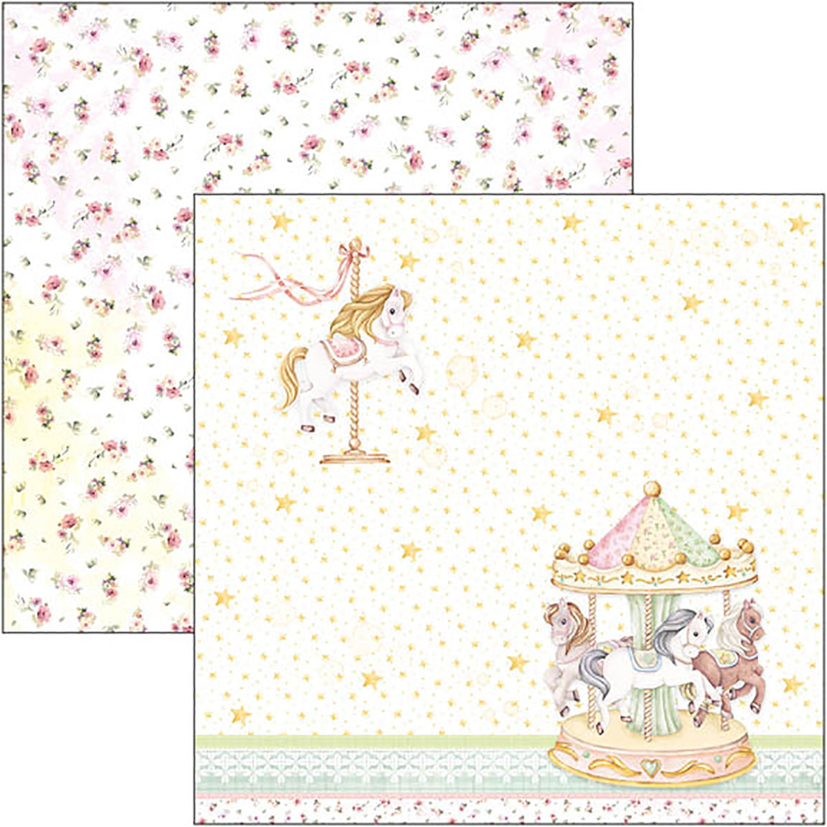 Ciao Bella My Tiny World 12"x12" 12/Pkg