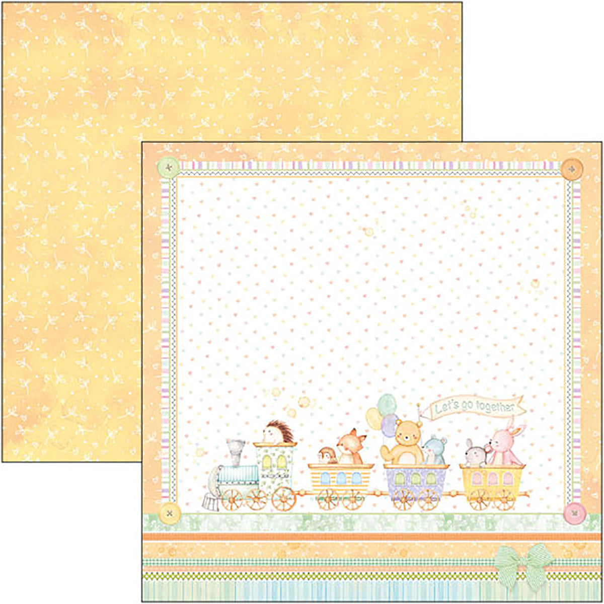 Ciao Bella My Tiny World 12"x12" 12/Pkg