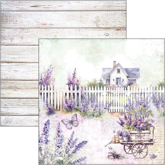 Morning In Provence Paper Pad 12"x12" 12/Pkg