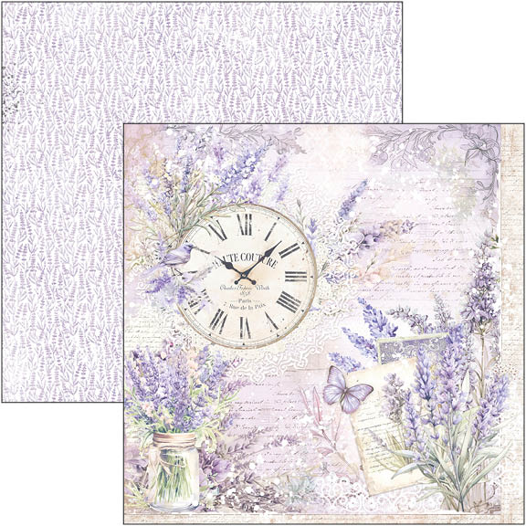 Morning In Provence Paper Pad 12"x12" 12/Pkg