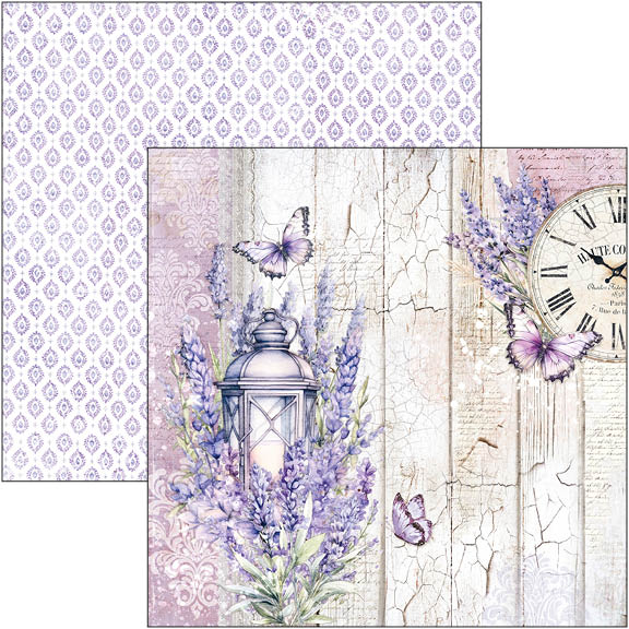 Morning In Provence Paper Pad 12"x12" 12/Pkg