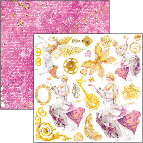 Ethereal Fussy Cut Pad 6"x6" 24/Pkg